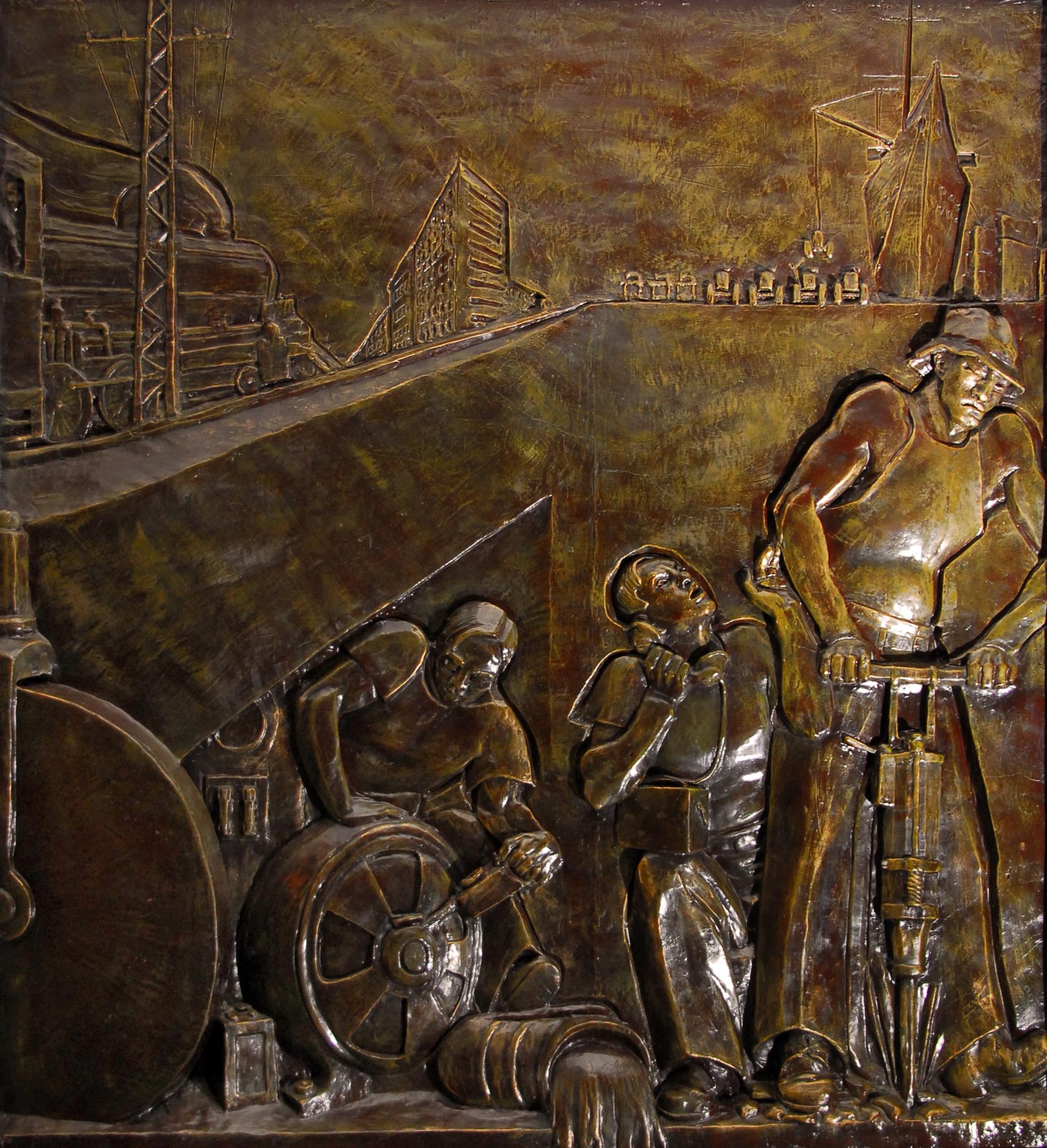 Bas Relief: Industrial Era